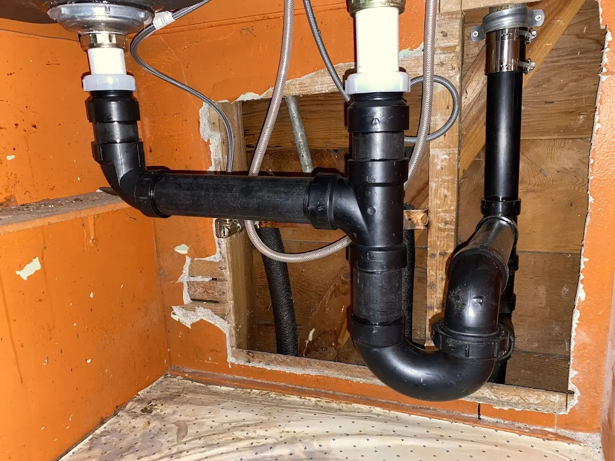 Professional Repiping Services equipment and tools on the job in North Ridgeville
